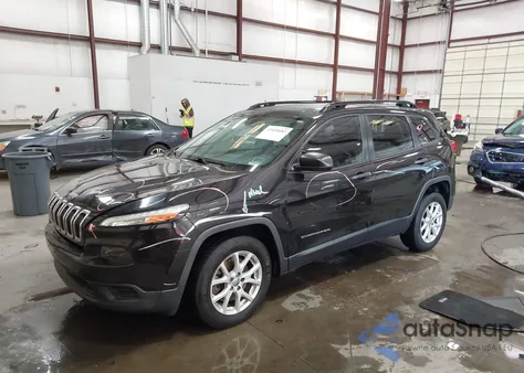 2015 Jeep Cherokee Sport z USA, uszkodzony, nr VIN 1C4PJLAB8FW761040